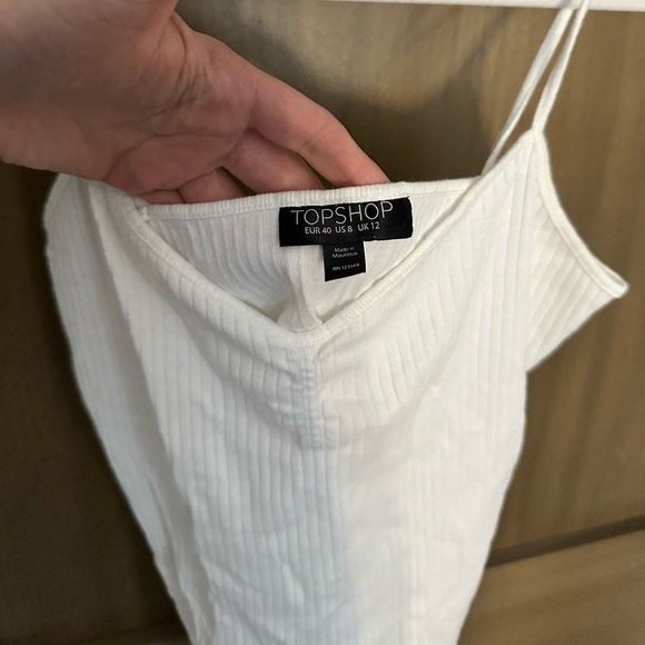 Top Shop Ribbed Tank - Picture 2 of 3
